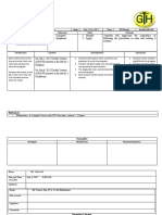 Teacher: Class: 1 Date: Time: Session #4 & #5 Teaching Strategies Materials Skills Attitude