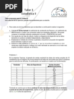 Taller 3 Estadística II