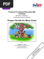 Cookery9 Q3 W1 Prepare Stocks