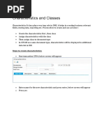 DMS - Characteristics and Classes