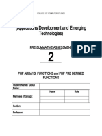 FA2 - Laboratory Exercise