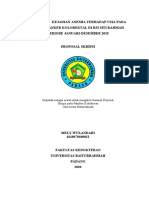 Hubungan Usia Terhadap Kejadian Anemia Pada Pasien Kanker Kolorektal Di Rsi Siti Rahmah Periode Januari-Desember 2018