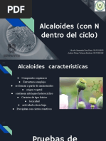 Alcaloides Con N Heterociclico