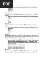 CN GATE Question and Answers