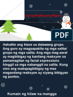 Pagsulat NG Reaksyong Papel