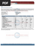 ABS (Acrylonitrile-Butadiene-Styrene) : Property ASTM Test Method Units