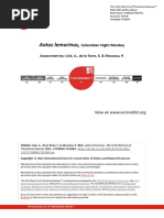 Aotus Lemurinus,: Assessment By: Link, A., de La Torre, S. & Moscoso, P