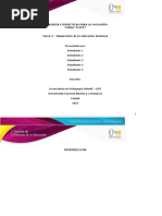 Plantilla Tarea 3 - Diagnóstico de La Educación Inclusiva