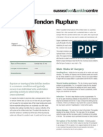 Achilles Tendon Rupture