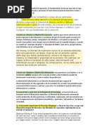 Es Fundamental Conocer y Distinguir La Diferencia Entre Libertad de Expresión y Libertad de Información