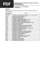 Assignment Day 1 - LA ISO13485 - 24012022 - Mae - Subra