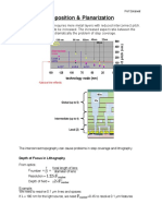 Deposition & Planarization: EE 311 Notes Prof Saraswat