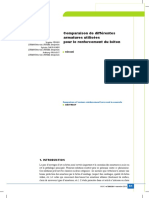 Comparaison de Différentes Armatures de Renforcement de Béton