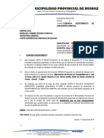 Arbitral - CONSORCIO MORALES - Comunica Desistimiento de Arbitraje