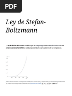 Ley de Stefan-Boltzmann - Wikipedia, La Enciclopedia Libre