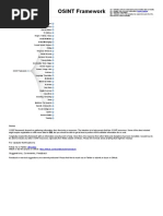 OSINT Framework