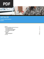 General 2 SAP Web IDE Different Deliveries/Versions 5