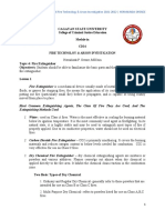 Cagayan State University: Fire Extinguisher Is A Mechanical Device Usually Made of Metal, Containing Chemicals