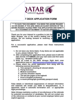 Flight Deck Application Form