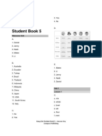 Answers Hang Out Student Book 5: Welcome Unit