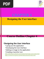 Chapter4 Designing The User Interface