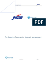 JSW MM Config