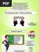 Evaluacion Educativa