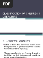 Classification of Childrens Literature2