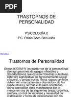 Trastornos de Personalidad