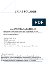 Baterias Solares