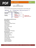 Capital Structure Decision