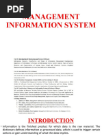 Management Information