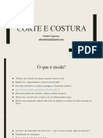 Corte e Costura - Aula 1