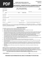 Physical Examination Form