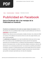 ¿Qué Es La Publicidad en Facebook o Facebook Ads - Cyberclick