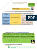 EVALUACION DIAGNOSTICA C y T 4°