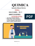 PRACTICA 2 Soluciones, PH y Amortiguadores