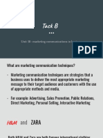 Marketing Communication in Businesses