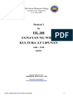 Prelim - Fil 208 Ugnayan NG Wika, Kultura at Lipunan111