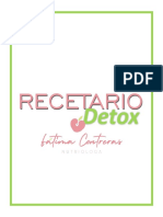 Recetario Detox