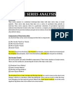 Time Series Analysis