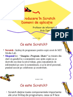 Introducere in Scratch