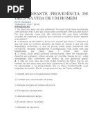 A Triunfante Providência de Deus Na Vida de Um Homem