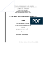 Influencia de Las Emociones en El Aprendizaje