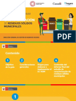 Elaboracion Del Estudio de Caracterización de Residuos Sólidos Municipales