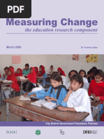 09 - Measuring Change, The Education Research Component