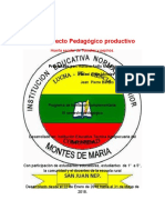 Proyecto Pedagogico Productivo Tomate y Pepino