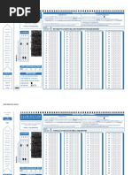 Sample Answer Sheets 1