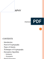 Cryptography: Pratiksha Patil