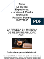 La Prueba en Materia de Responsabilidad Civil